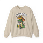 Iguana Beer Cheering Christmas Sweatshirt