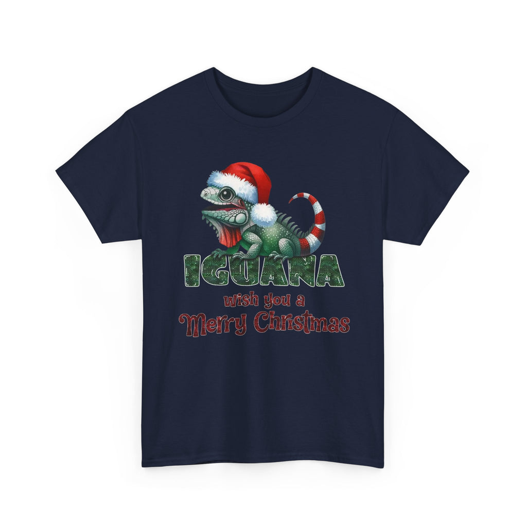 Iguana Wishes You a Merry Christmas Tee