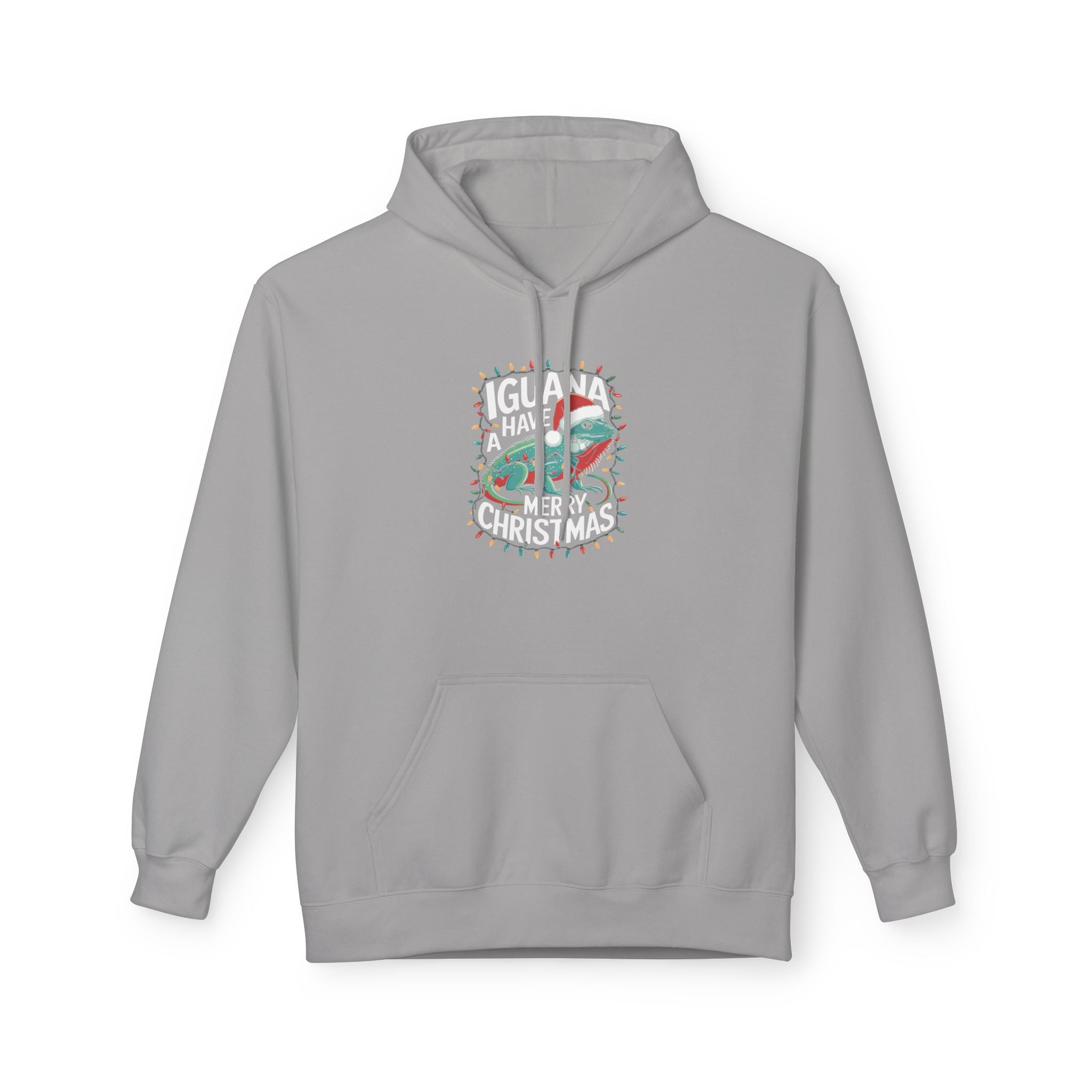 Iguana Christmas Hoodie - "Iguana Have A Merry Christmas"
