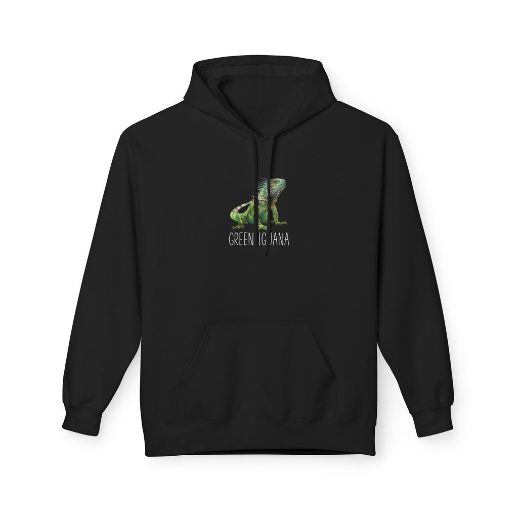 "GREEN IGUANA" - Iguana Lover Hoodie