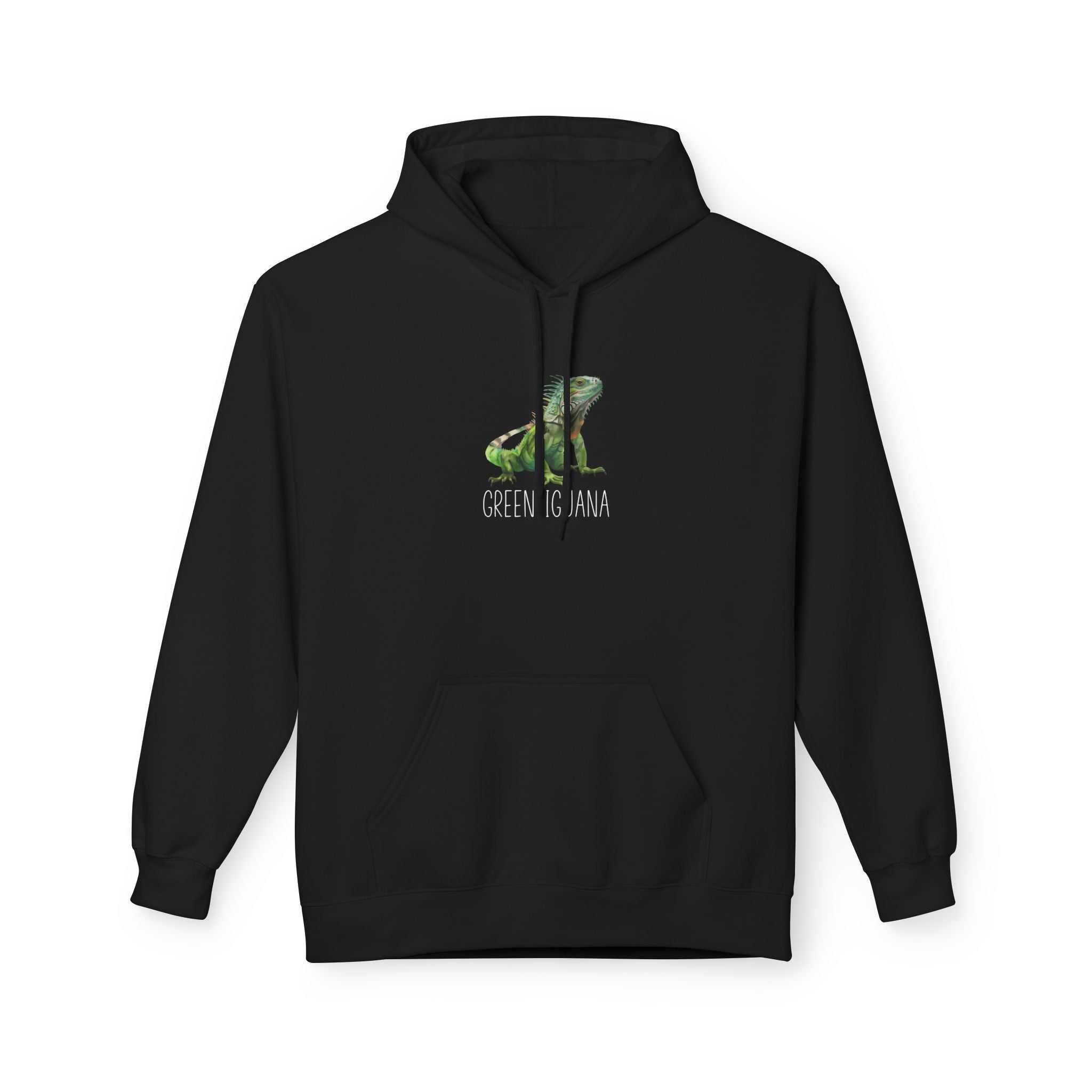 "GREEN IGUANA" - Iguana Lover Hoodie
