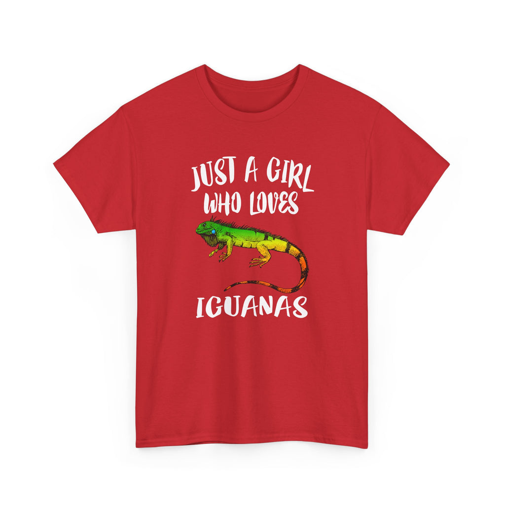 "Just A Girl Who Loves Iguanas" - Iguana Lover T-Shirt