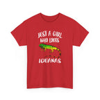 "Just A Girl Who Loves Iguanas" - Iguana Lover T-Shirt