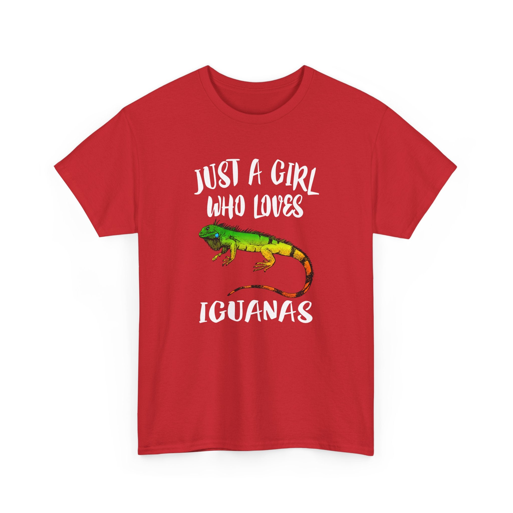 "Just A Girl Who Loves Iguanas" - Iguana Lover T-Shirt