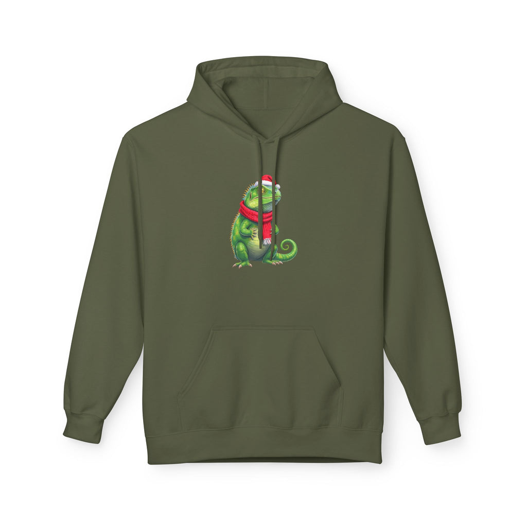 Iguana Christmas Hoodie