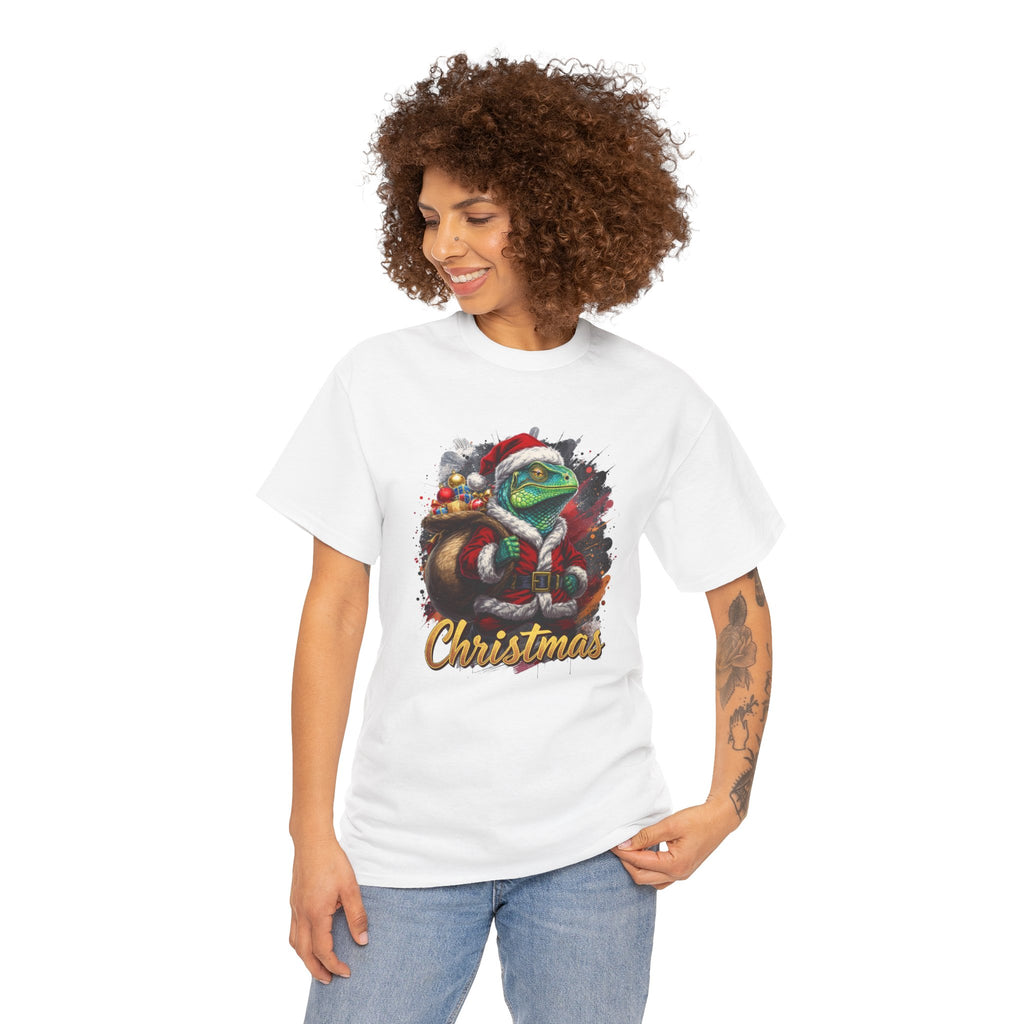 Iguana Claus Christmas Tee