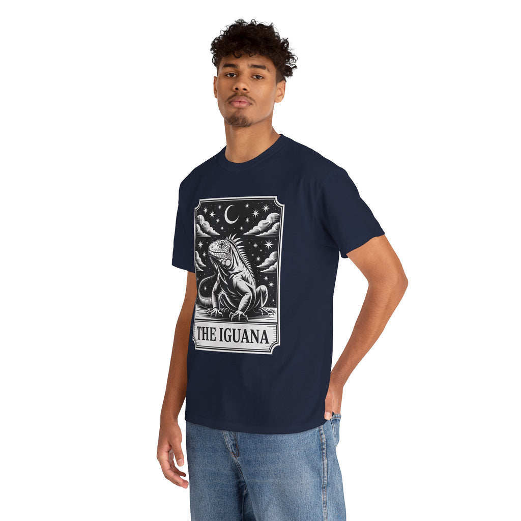 The Iguana Vintage Tarot T-Shirt - Iguana Lover T-Shirt