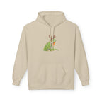 Iguana Reindeer Antlers Hoodie