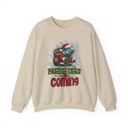 Iguana Santa Sweatshirt — Christmas Reptile Lover Holiday Sweatshirt