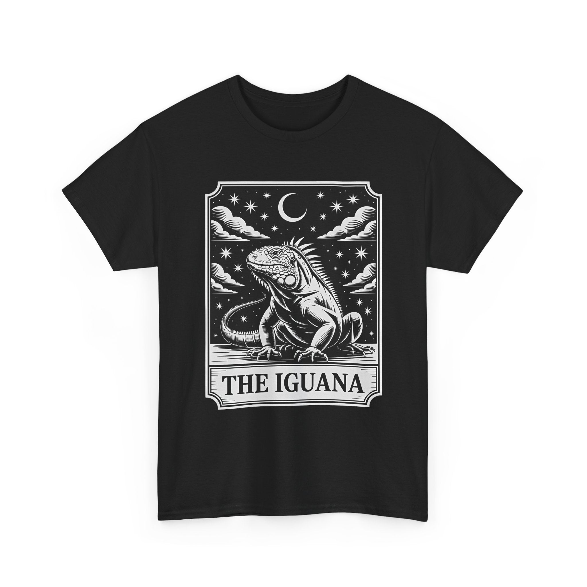 The Iguana Vintage Tarot T-Shirt - Iguana Lover T-Shirt