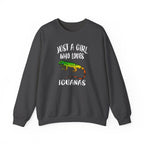 "Just A Girl Who Loves Iguanas" - Iguana Lover Sweatshirt