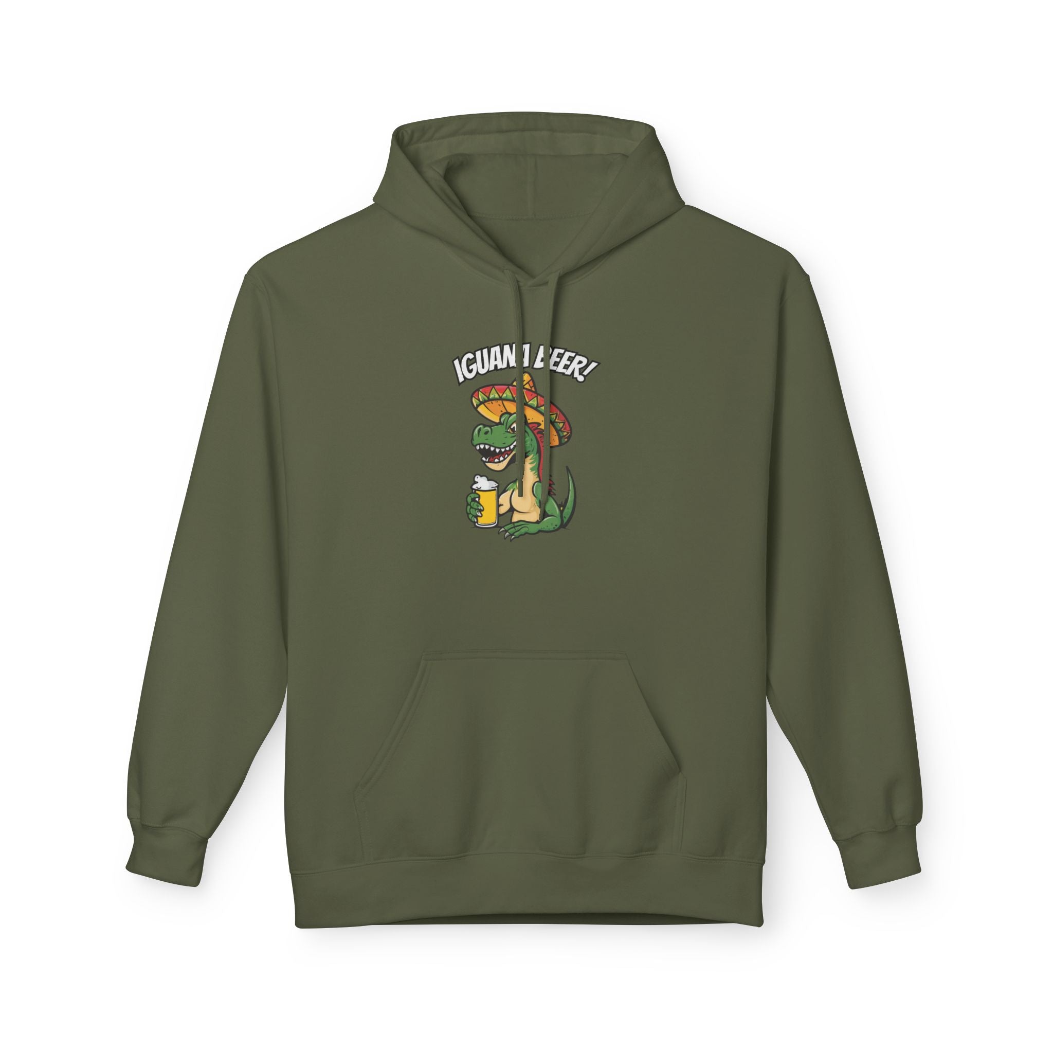 Iguana Beer Cheer Hoodie