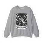 The Iguana Vintage Tarot Sweatshirt - Iguana Lover Sweatshirt
