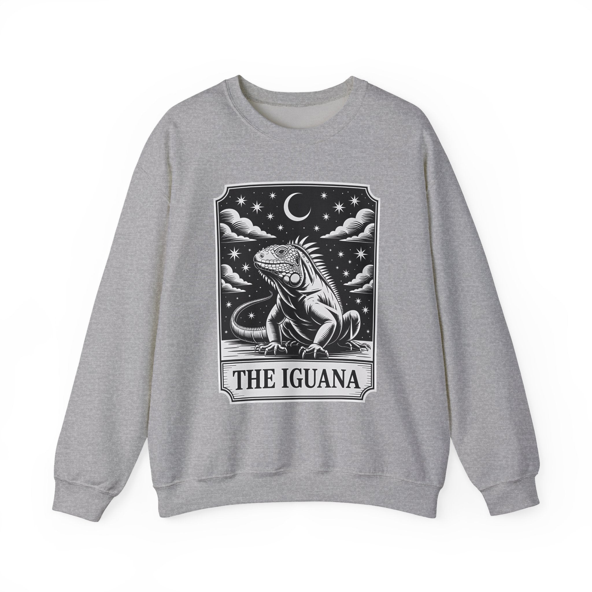 The Iguana Vintage Tarot Sweatshirt - Iguana Lover Sweatshirt