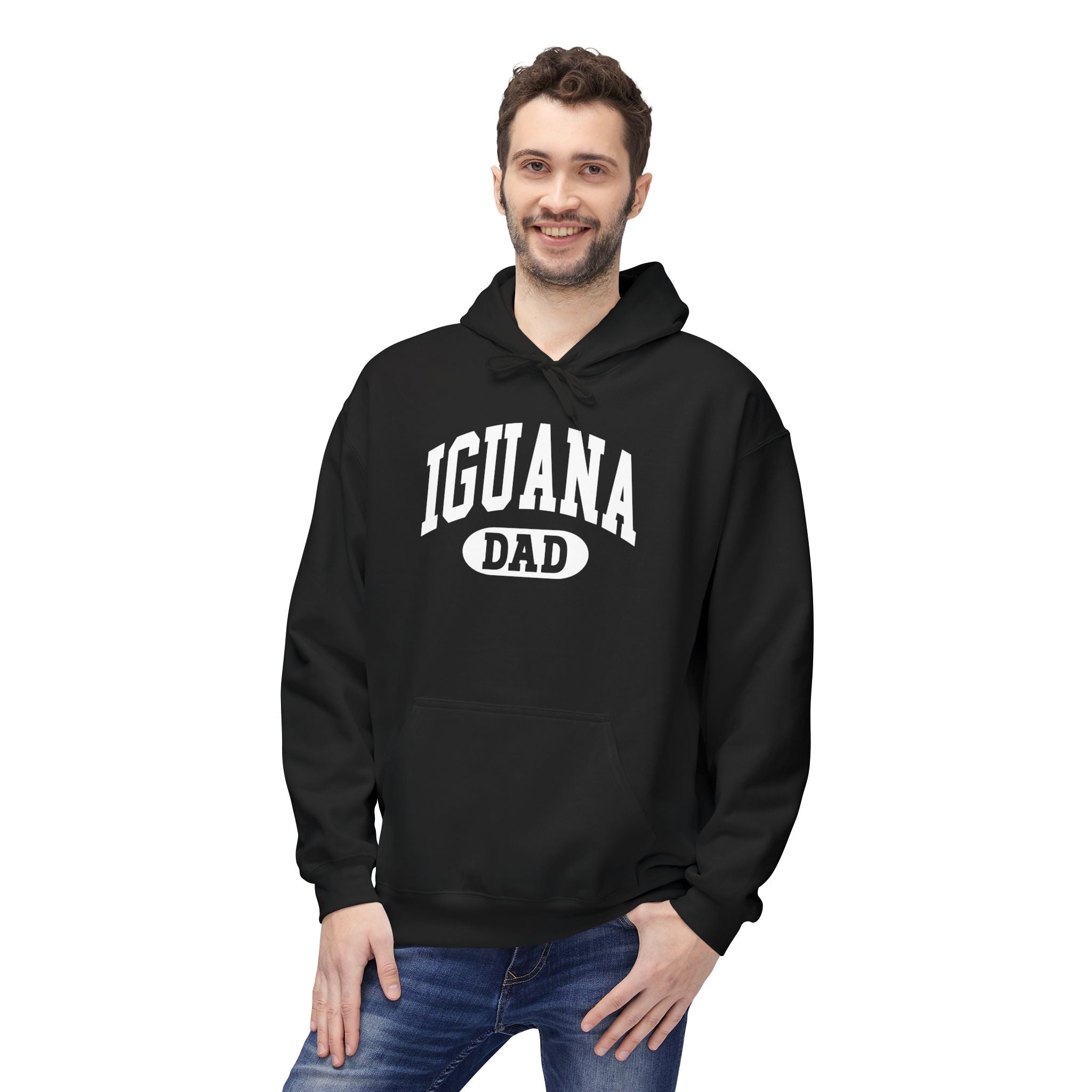 Iguana Dad Hoodie - Iguana Lover Hoodie