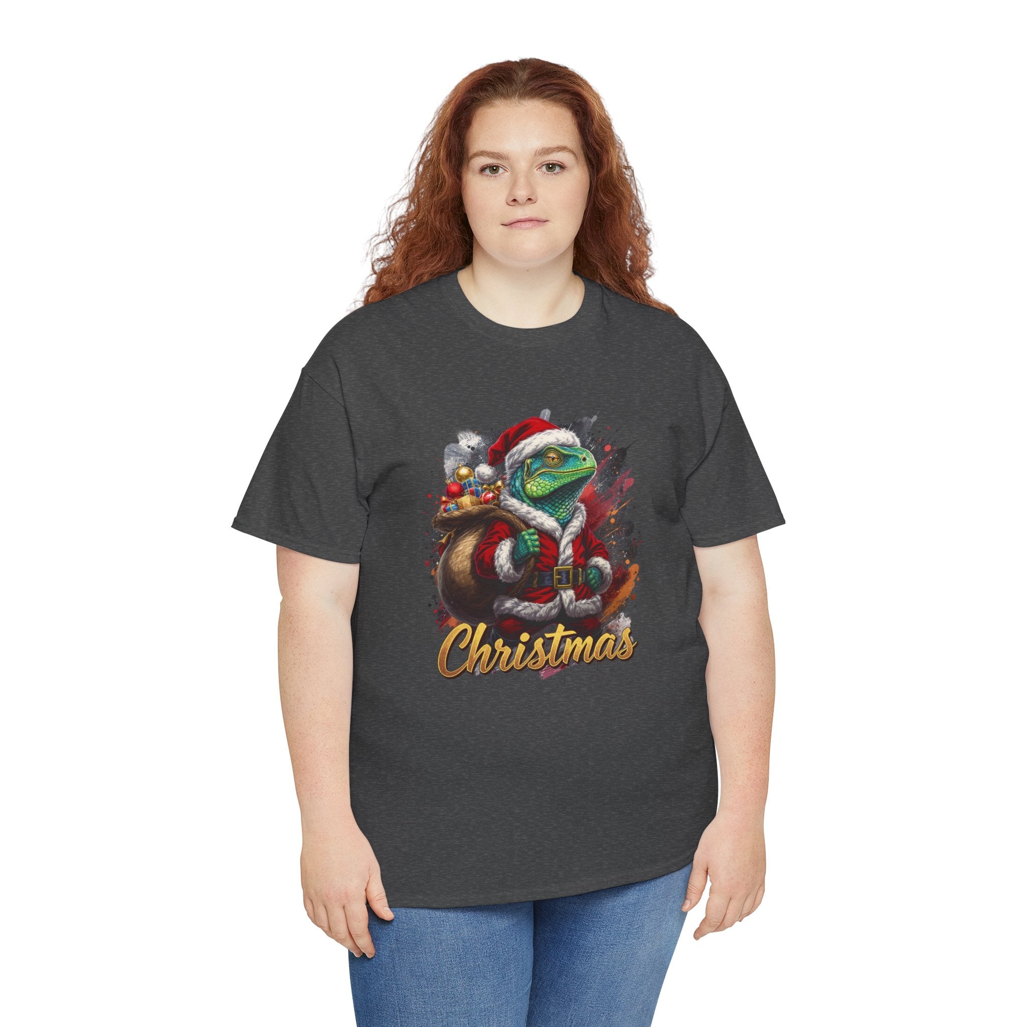 Iguana Claus Christmas Tee