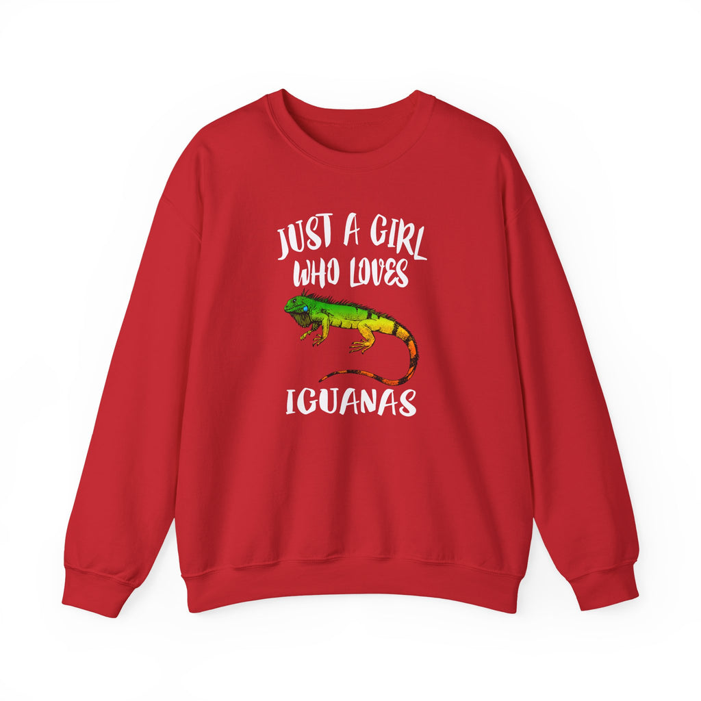 "Just A Girl Who Loves Iguanas" - Iguana Lover Sweatshirt