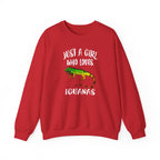 "Just A Girl Who Loves Iguanas" - Iguana Lover Sweatshirt