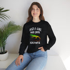 "Just A Girl Who Loves Iguanas" - Iguana Lover Sweatshirt