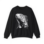 Iguana Line Art Sweatshirt - Iguana Lover Sweatshirt