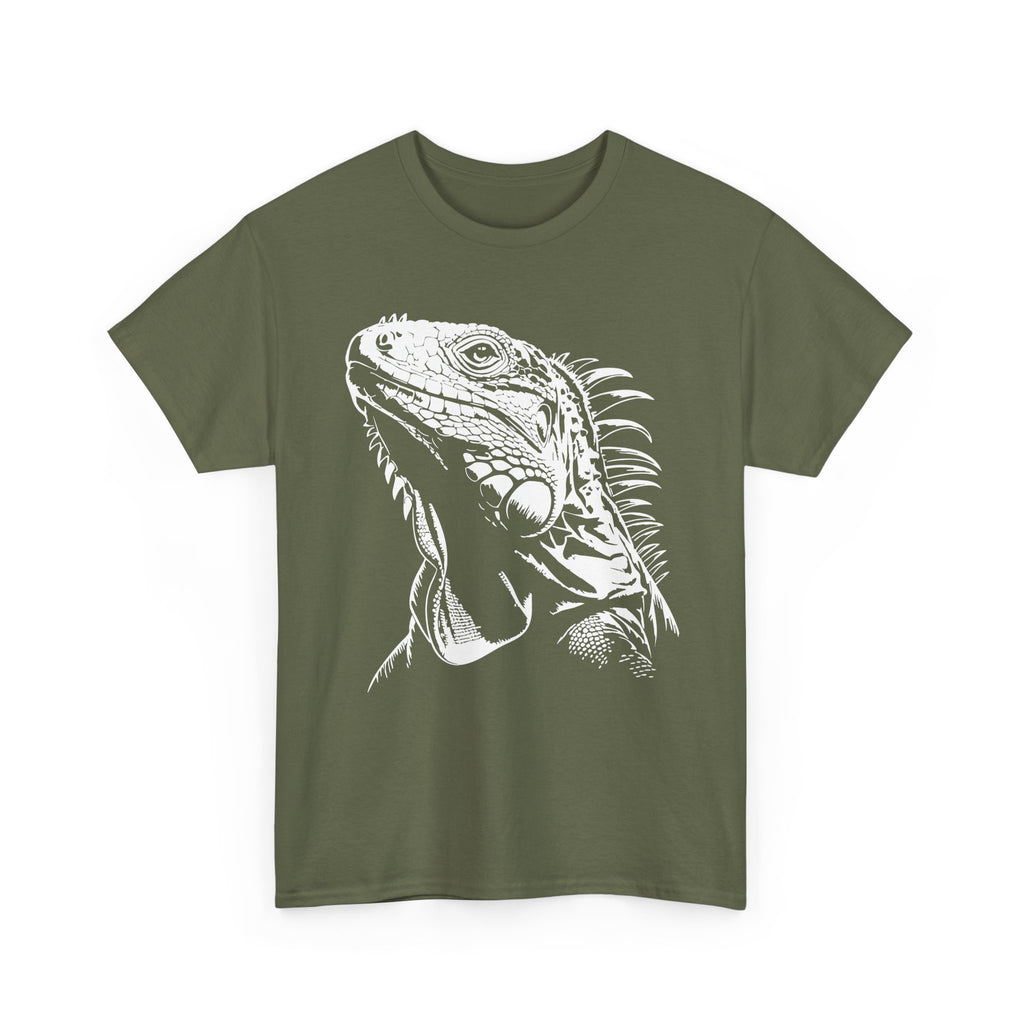Iguana Line Art T-Shirt  - Iguana Lover T-Shirt