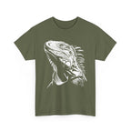 Iguana Line Art T-Shirt  - Iguana Lover T-Shirt