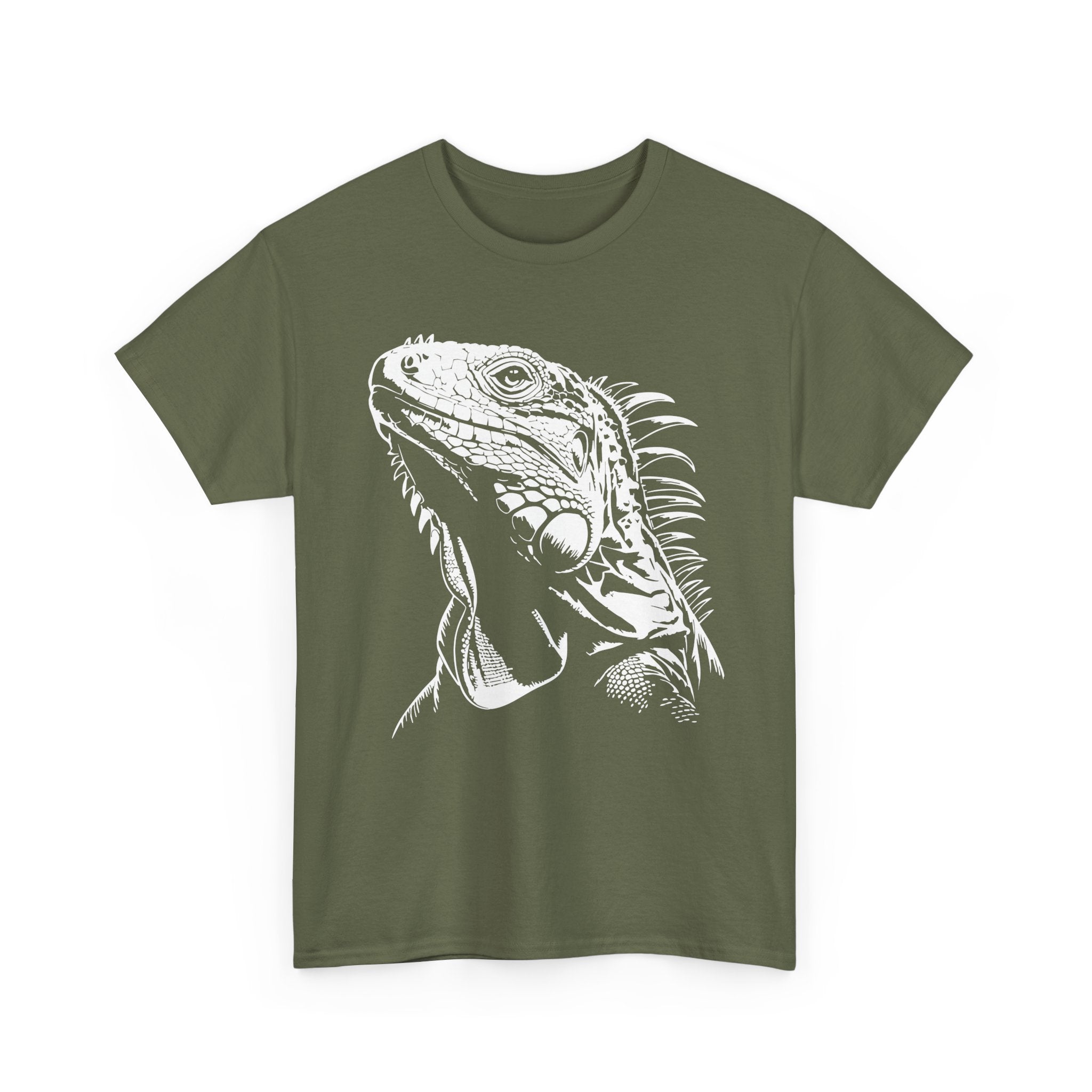 Iguana Line Art T-Shirt  - Iguana Lover T-Shirt