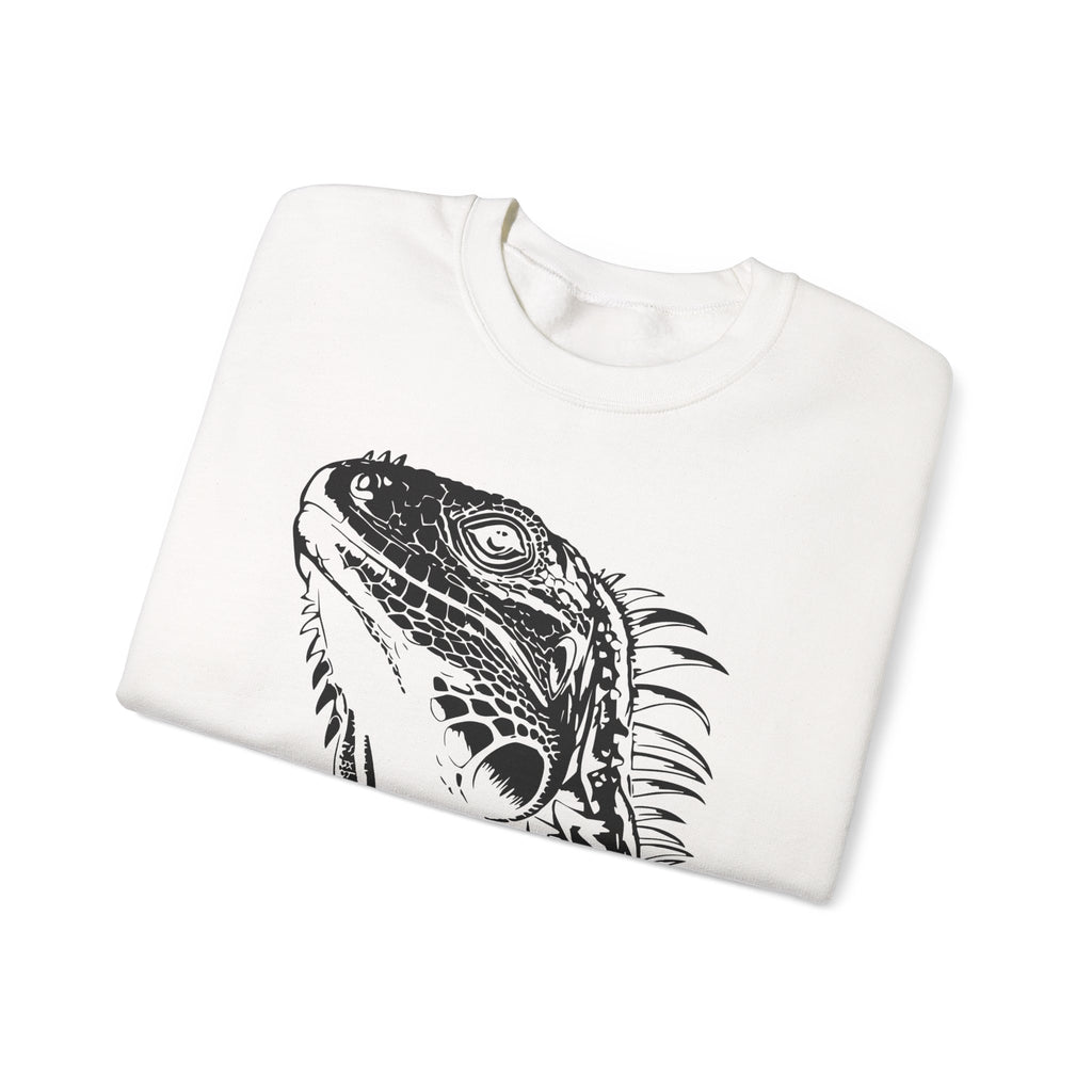Iguana Line Art Sweatshirt - Iguana Lover Sweatshirt