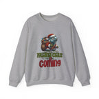 Iguana Claus Is Coming Christmas Sweatshirt