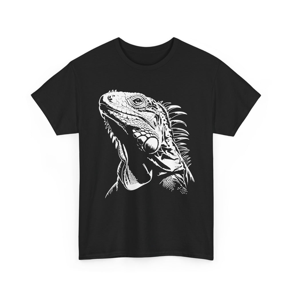 Iguana Line Art T-Shirt  - Iguana Lover T-Shirt