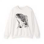 Iguana Line Art Sweatshirt - Iguana Lover Sweatshirt