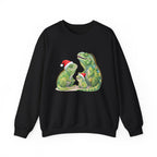 Iguana Family Christmas Sweatshirt — Reptile Lover Holiday Sweatshirt