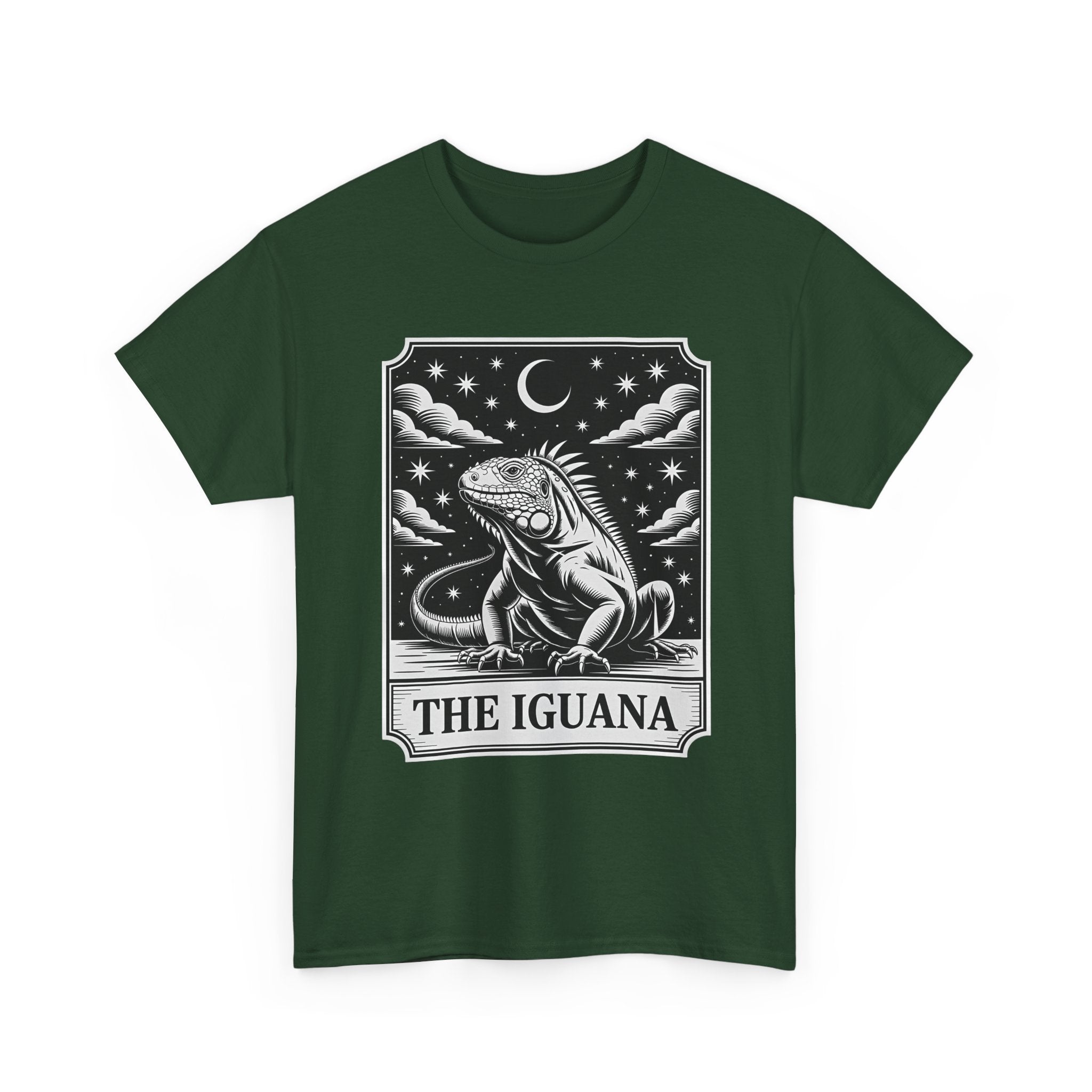 The Iguana Vintage Tarot T-Shirt - Iguana Lover T-Shirt