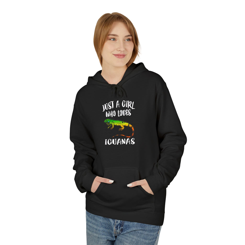 "Just A Girl Who Loves Iguanas" - Iguana Lover Hoodie