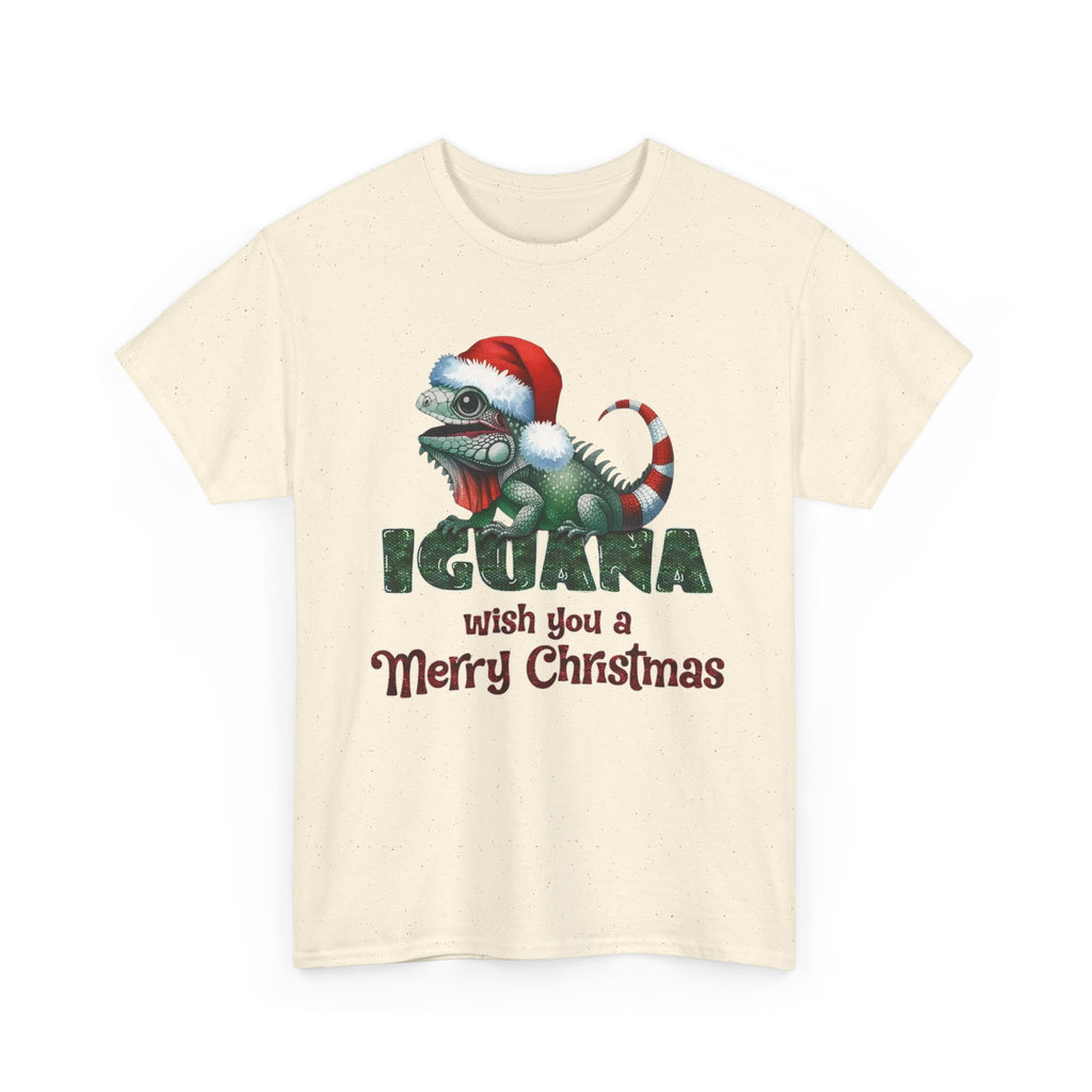 Iguana Wishes You a Merry Christmas Tee