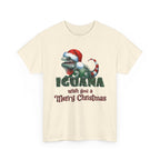 Iguana Wishes You a Merry Christmas Tee