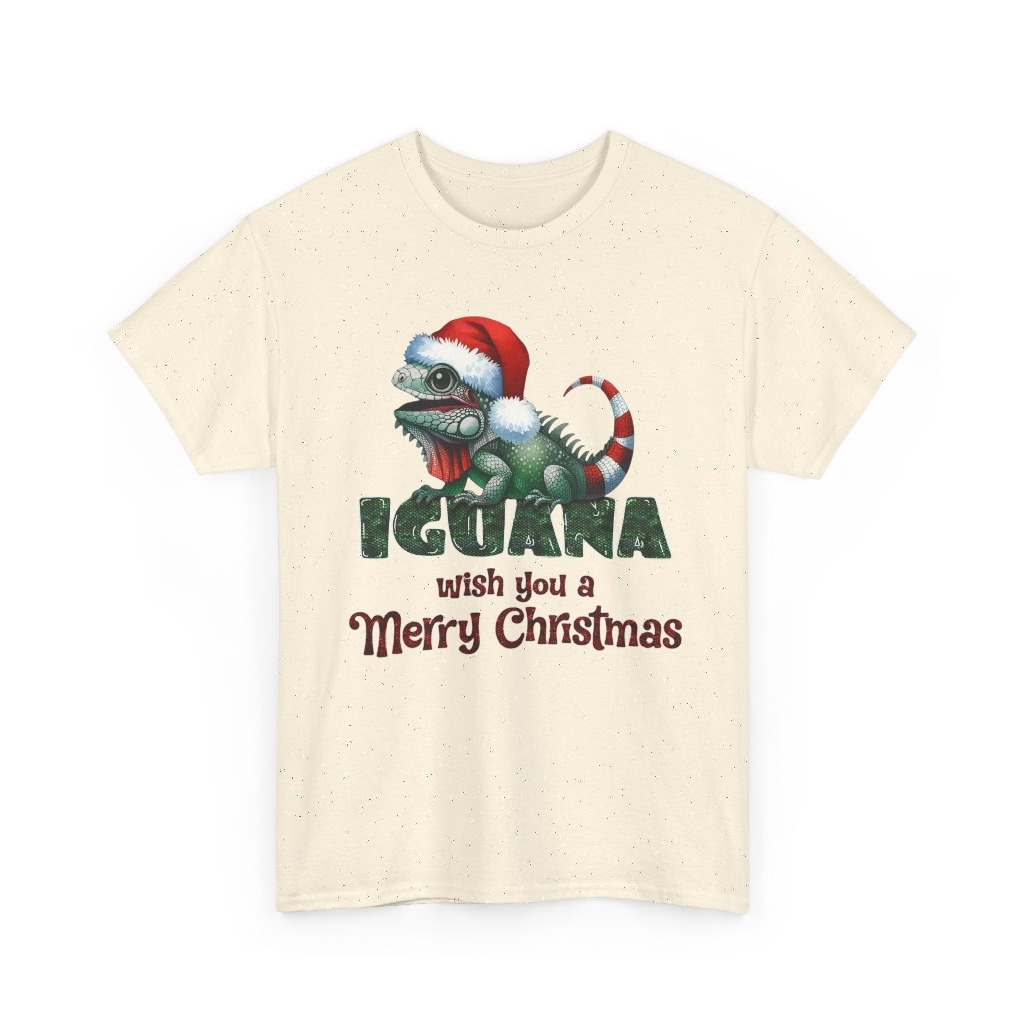 Iguana Wishes You a Merry Christmas Tee