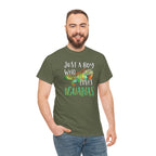 "Just A Boy Who Loves Iguanas" T-Shirt - Iguana Lover T-Shirt