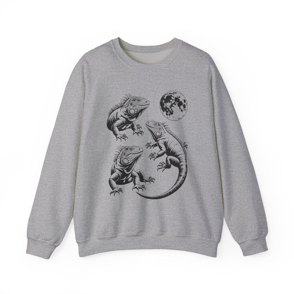 Iguana Line Art Sweatshirt - Iguana Lover Sweatshirt