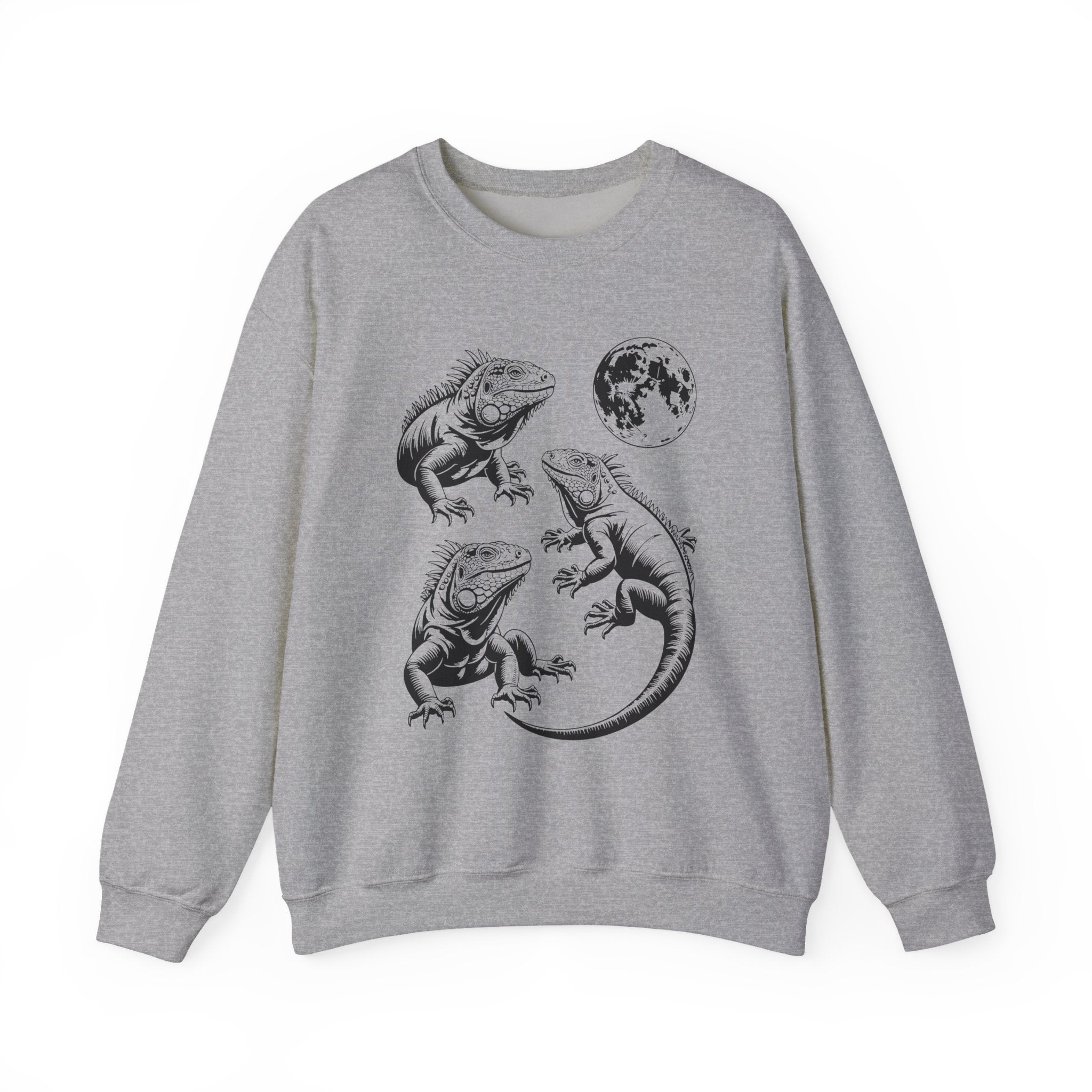 Iguana Line Art Sweatshirt - Iguana Lover Sweatshirt