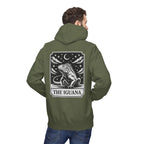The Iguana Vintage Tarot Hoodie - Iguana Lover Hoodie