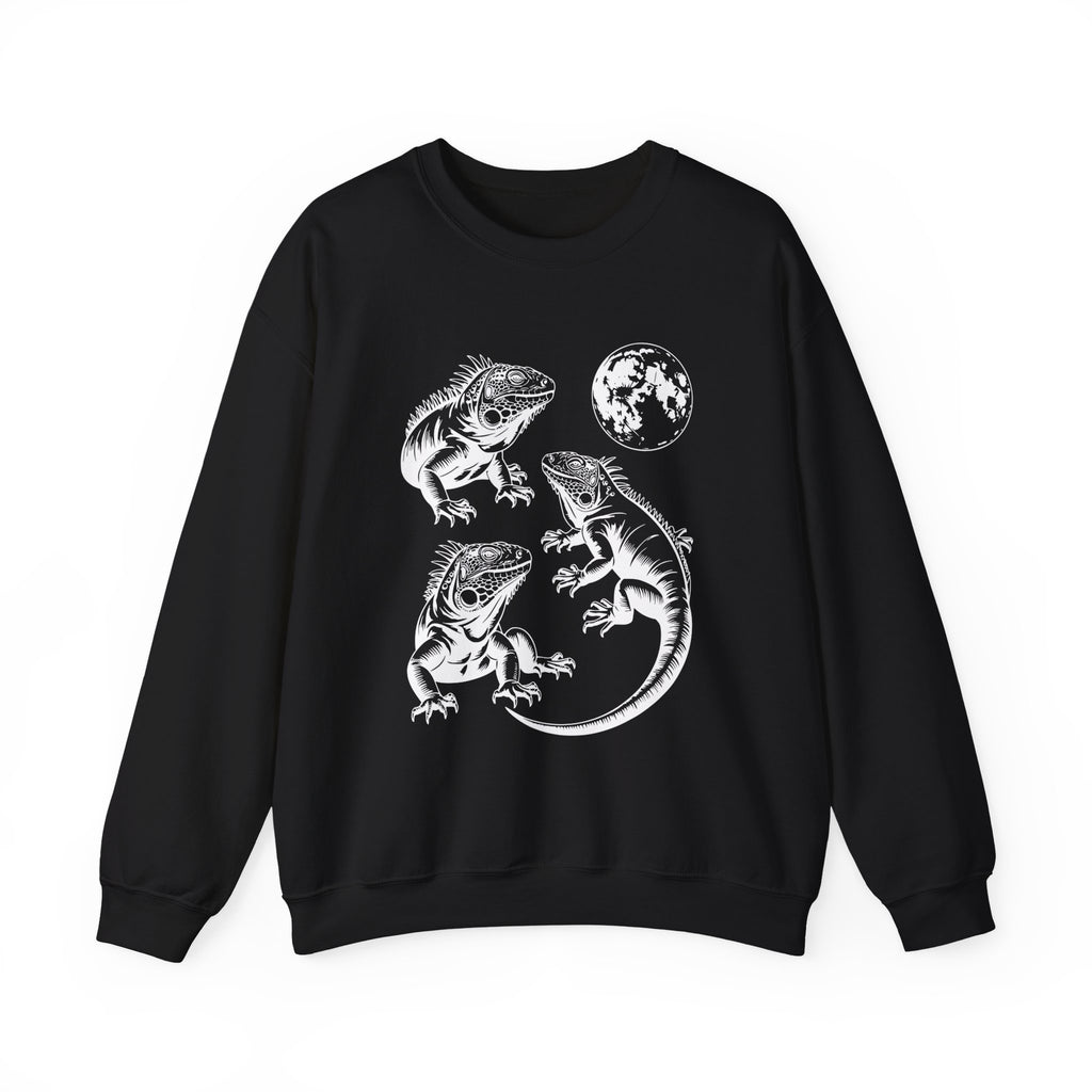 Iguana Line Art Sweatshirt - Iguana Lover Sweatshirt