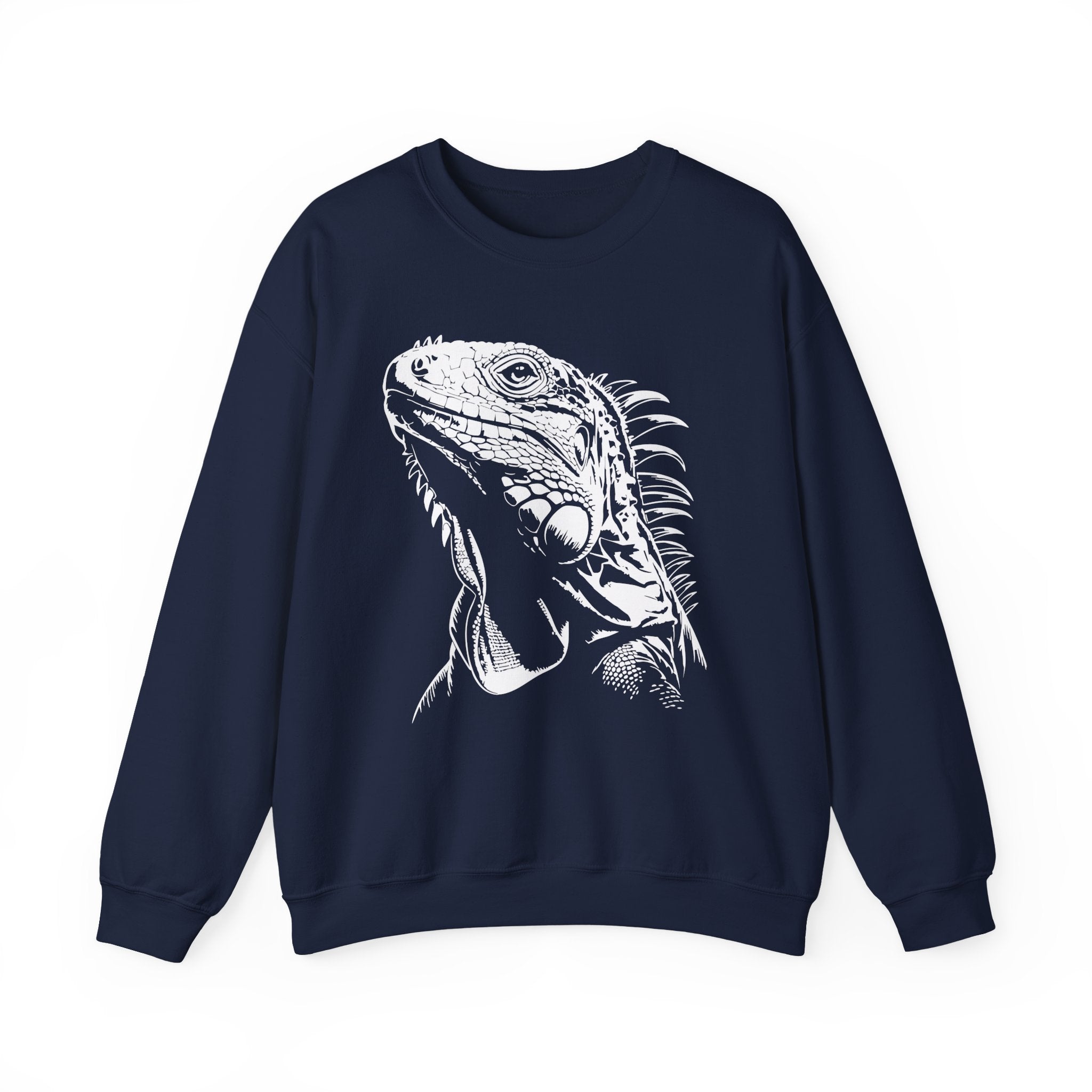 Iguana Line Art Sweatshirt - Iguana Lover Sweatshirt