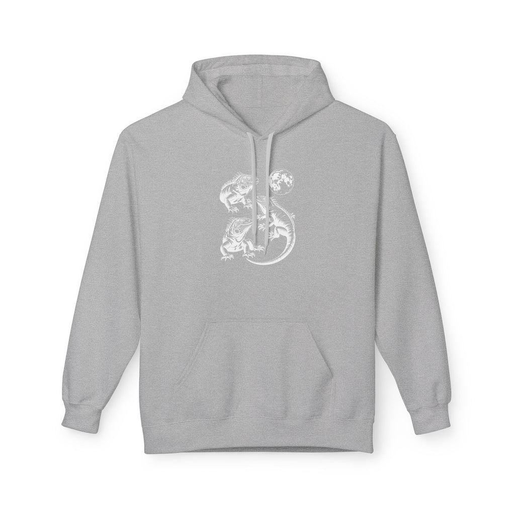 Iguana Line Art Hoodie - Iguana Lover Hoodie
