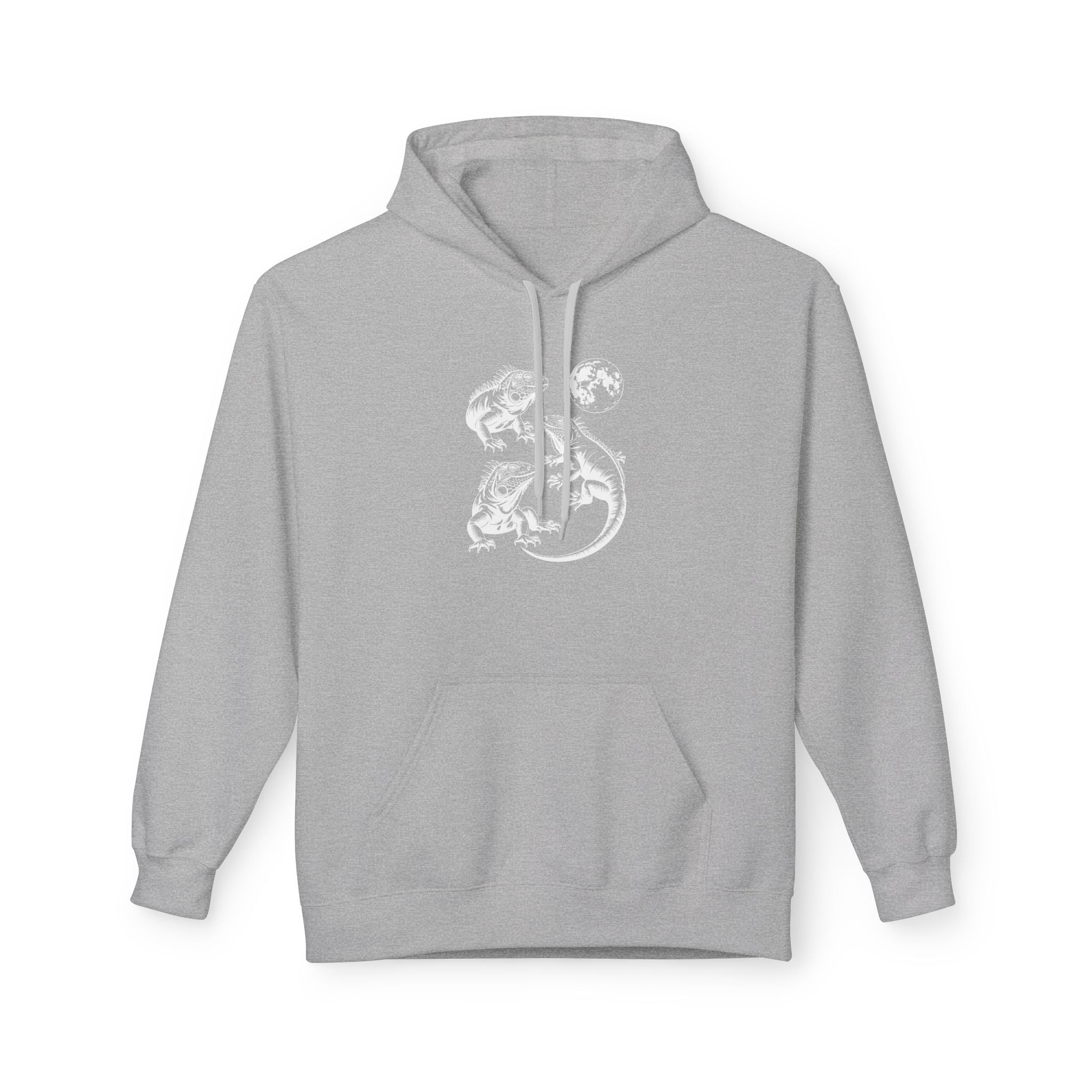 Iguana Line Art Hoodie - Iguana Lover Hoodie