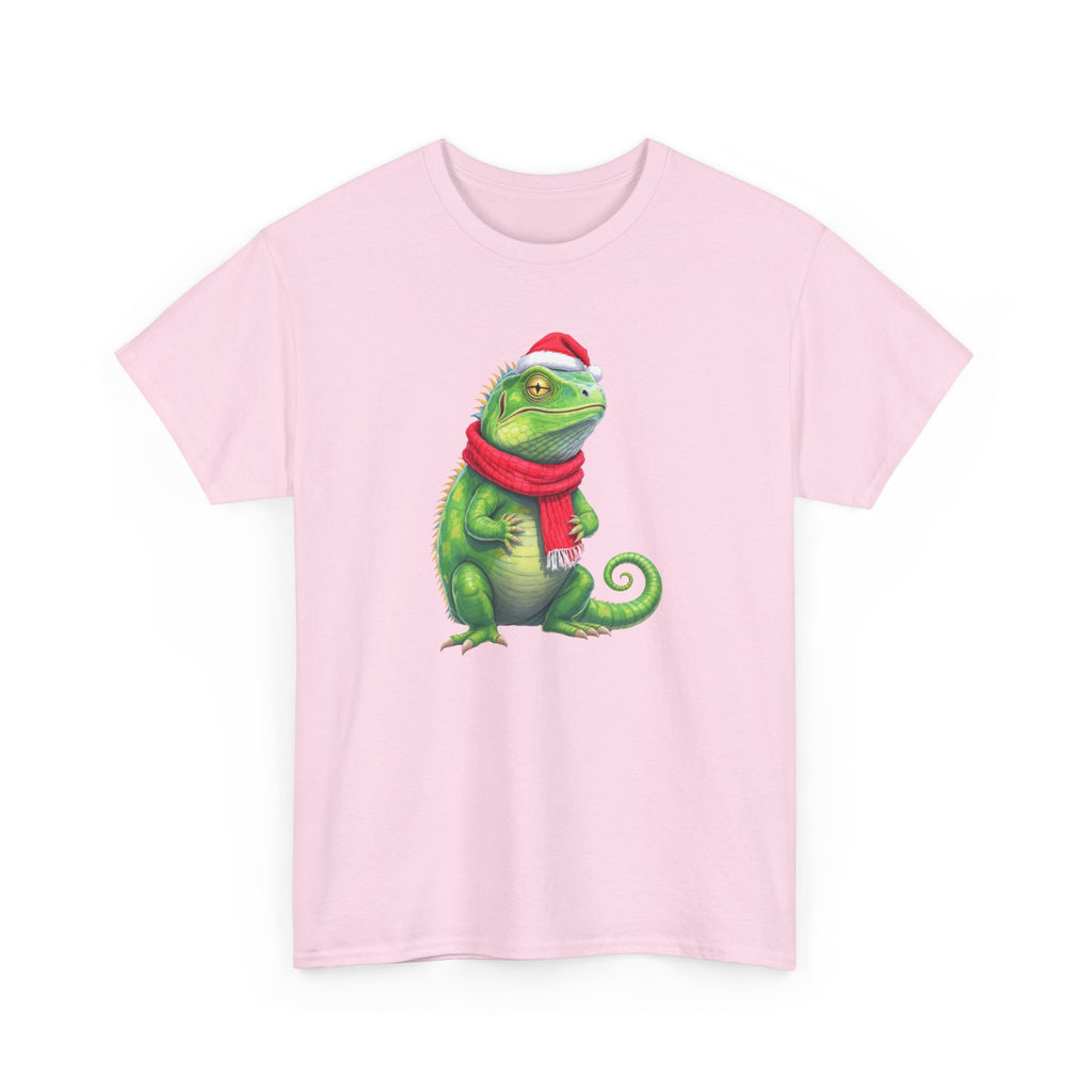 Iguana Christmas Tee — Festive Reptile Holiday Shirt