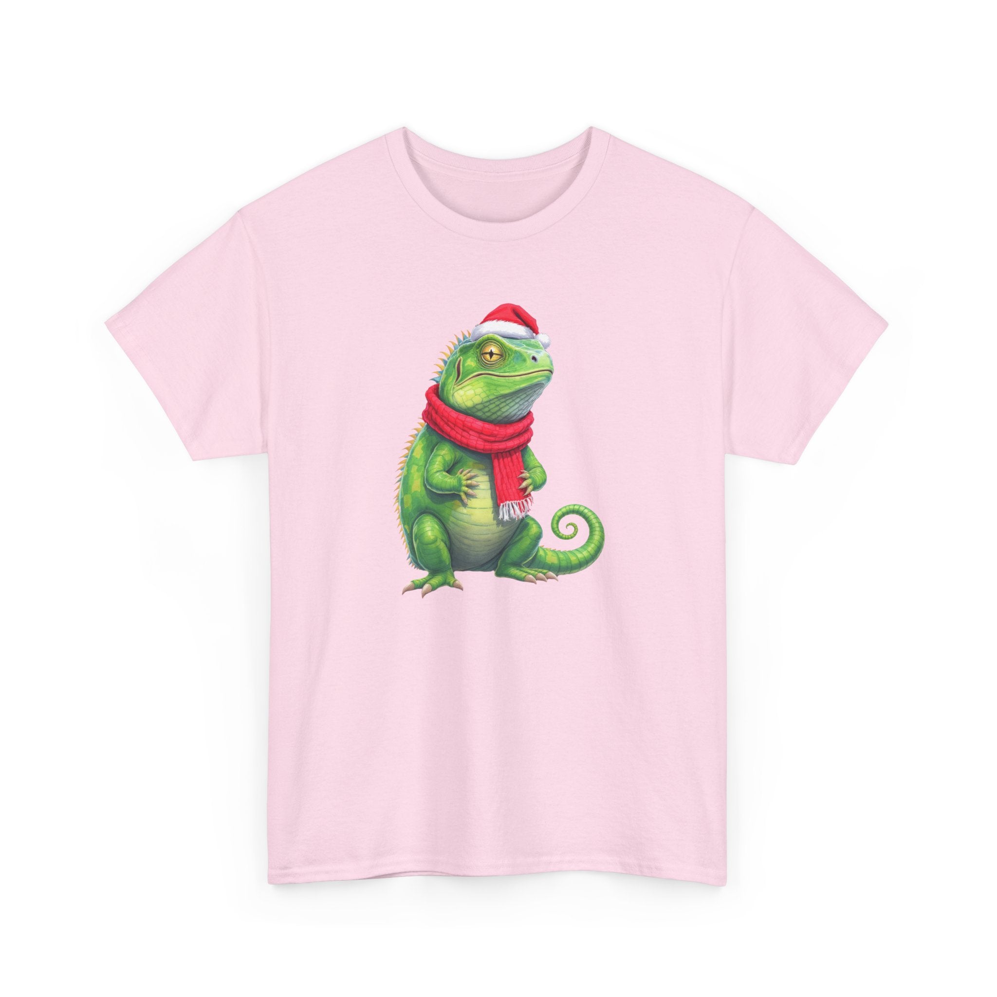 Iguana Christmas Tee — Festive Reptile Holiday Shirt
