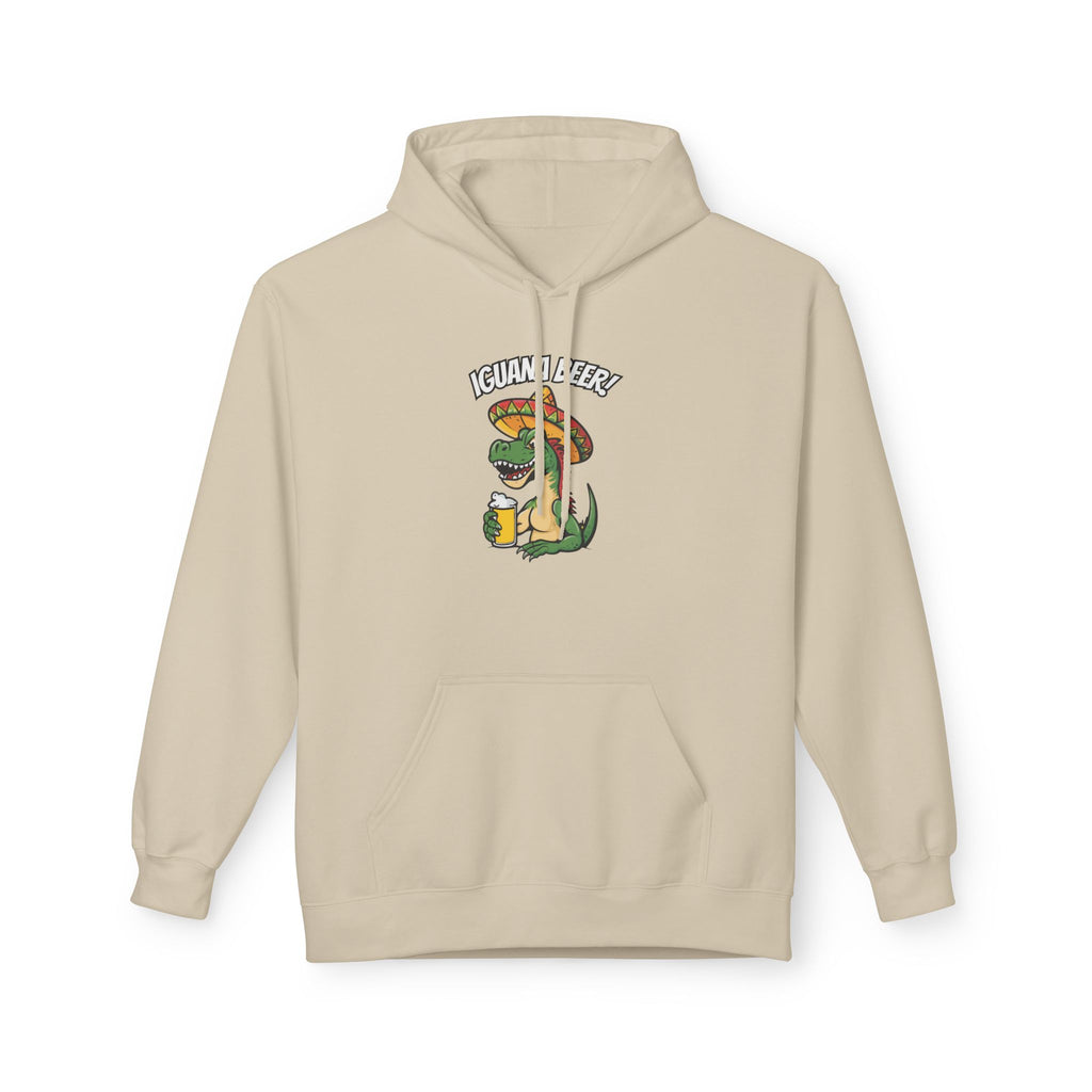 Iguana Beer Cheer Hoodie