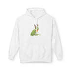 Iguana Reindeer Antlers Hoodie