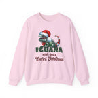 Iguana Wishes You a Merry Christmas Sweatshirt